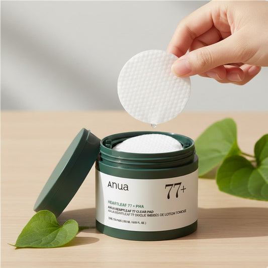 Anua – Heartleaf 77% Clear Toner Pads – 160ml