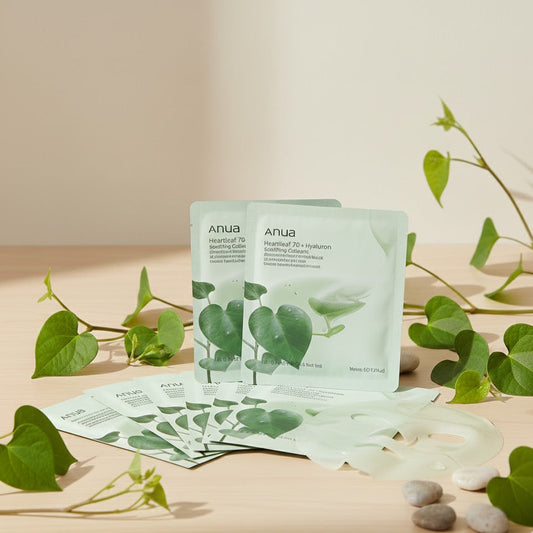 Anua – Heartleaf 70 Soothing Collagen Mask 1pc