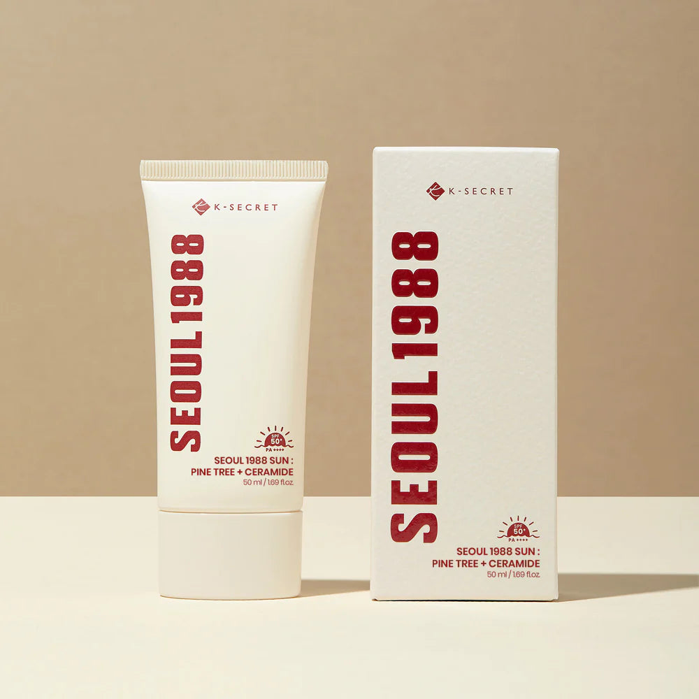 K-SECRET – SEOUL 1988 Sun: Pine Tree + Ceramide SPF50+ PA++++, 50ml