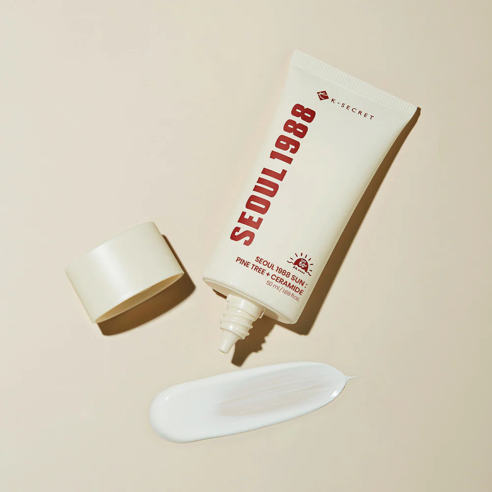 K-SECRET – SEOUL 1988 Sun: Pine Tree + Ceramide SPF50+ PA++++, 50ml