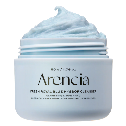Arencia – Fresh Blue Hyssop Rice Mochi Cleanser, 120g