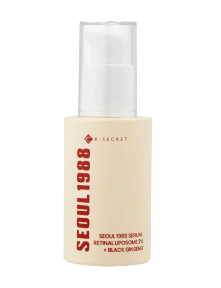 K-SECRET – SEOUL 1988 Serum: Retinal Liposome 2% + Black Ginseng, 30ml
