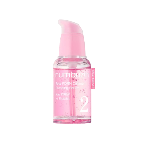 Numbuzin – No.2 Rose PDRN Collagen Plumping Serum, 30ml