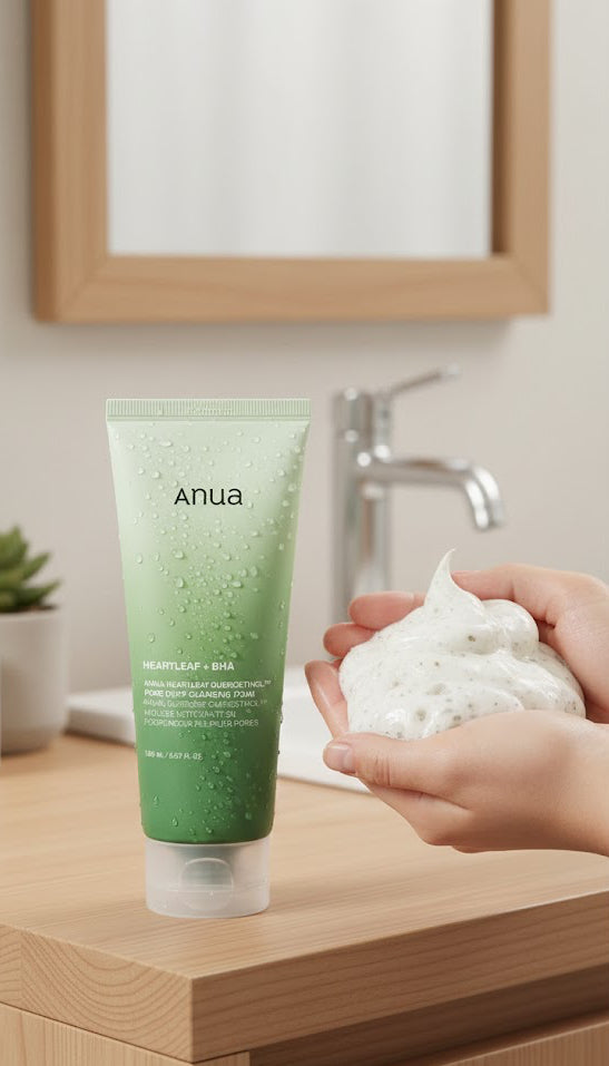 Anua - Heartleaf Quercetinol Pore Deep Cleansing Foam