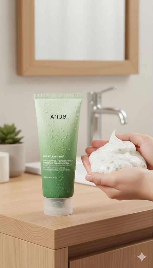 Anua - Heartleaf Quercetinol Pore Deep Cleansing Foam